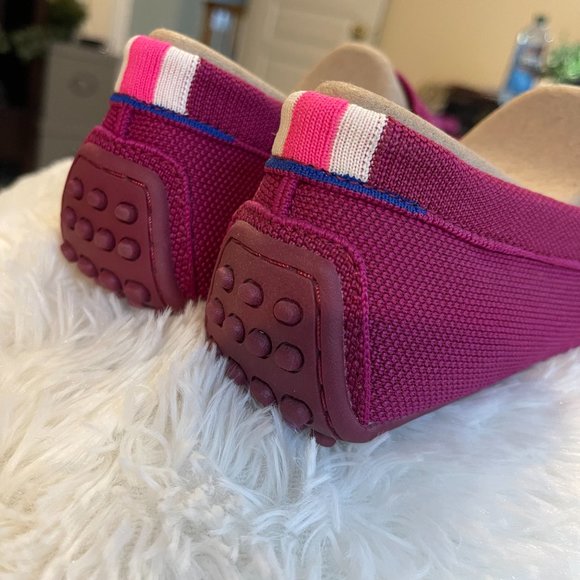 Rothy's The Driver Loafers - Raspberry - 8.5 - Picture 5 of 15